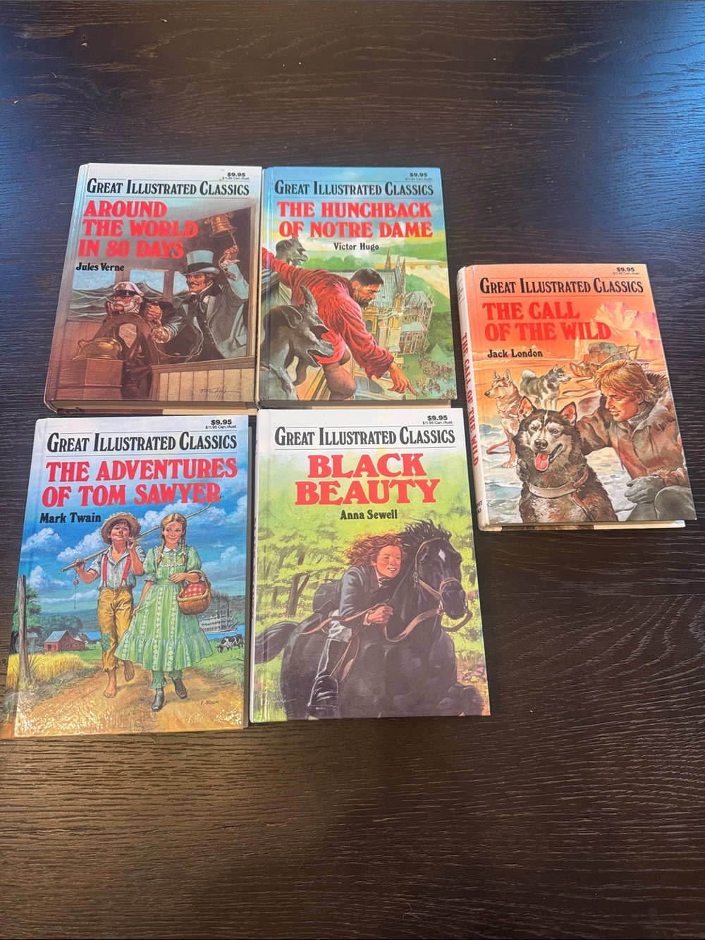 Great Illustrated Hardback Bundle of 5 books
